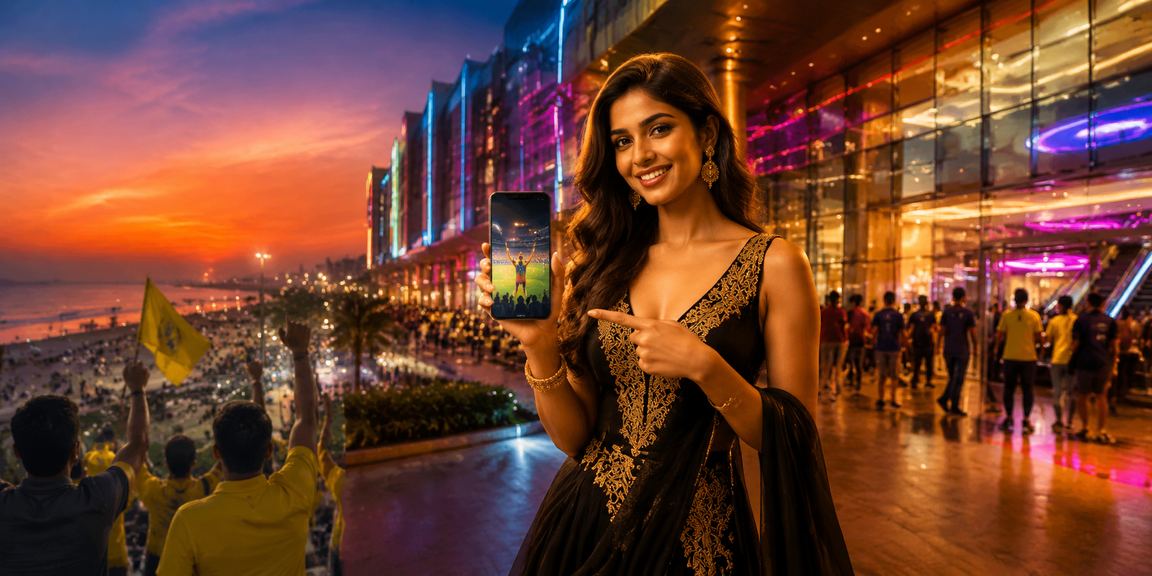 Live casino dealer interacting with online players