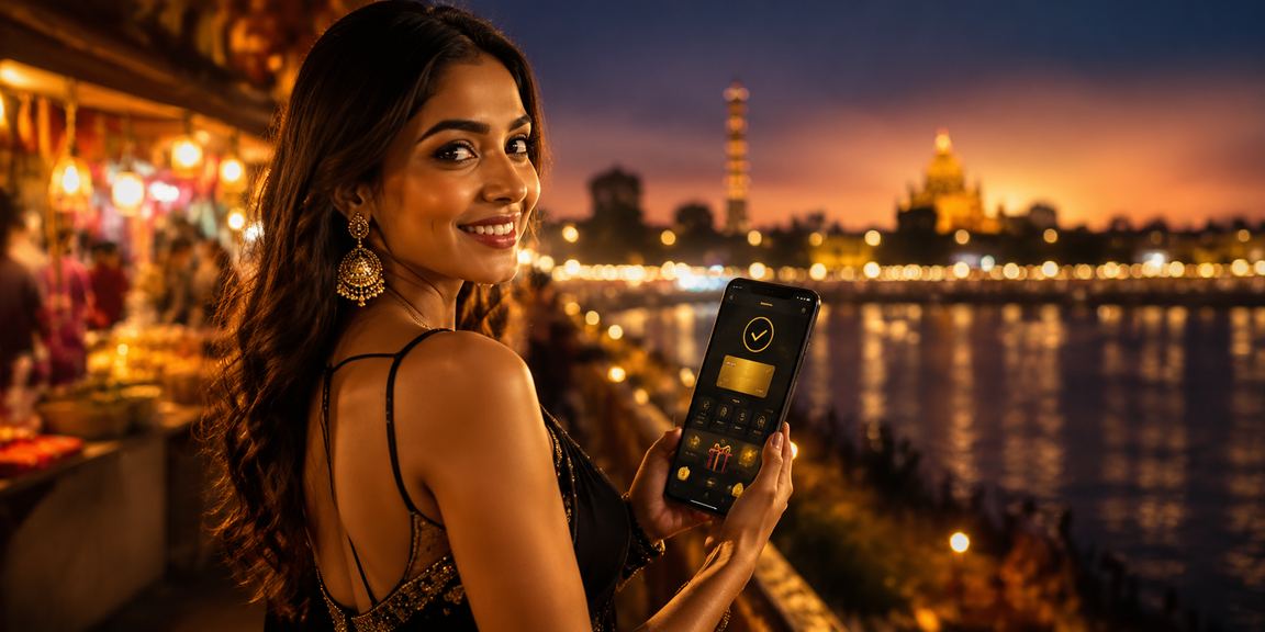 Roulette wheel spinning in an Indian online casino